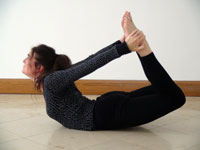 Bow Yoga Position - Shiva Yoga Essex