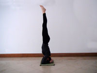 headstand Yoga Position - Shiva Yoga Essex