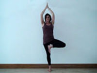 tree Yoga Position - Shiva Yoga Essex