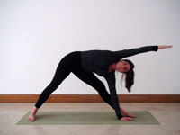 triangle Yoga Position - Shiva Yoga Essex